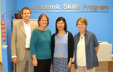 All staff at the Academic Skills Program