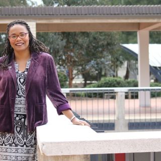 Cindy Mitchell at the UC Concourse