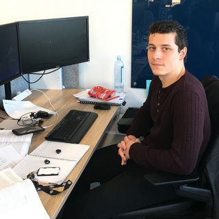 John Vandermeide at work at ASADA