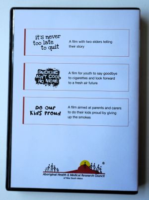 The back of a DVD cover