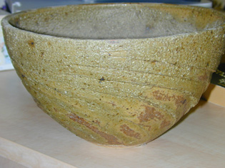 Stoneware bowl by Cecily Gibson