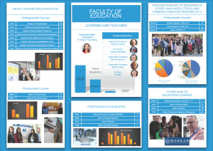 Faculty of Education graphic