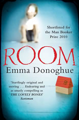 Room, Emma Donoghue, Shortlisted for the Man Booker Prize 2010