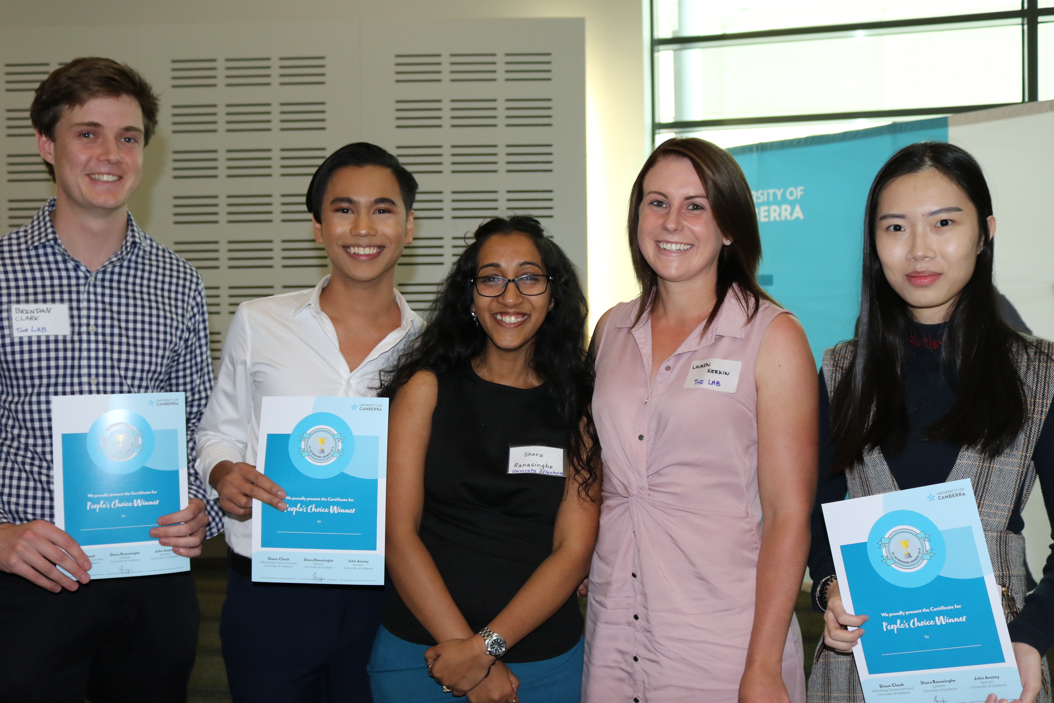 Winners of the People's Choice Award