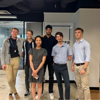 Sophie Vo and UC Chartertech interns