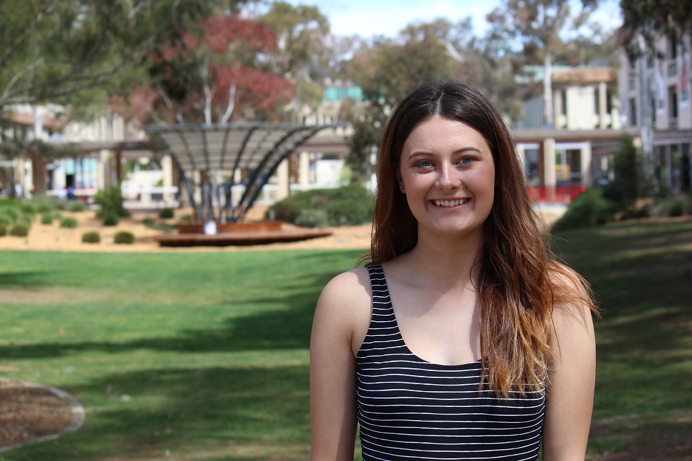 Claudia Jenkins is a First Generation student at the University of Canberra.