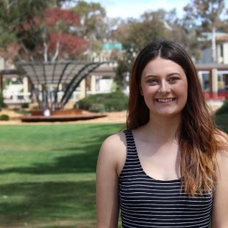 Claudia Jenkins is a proud First Generation student at the University of Canberra