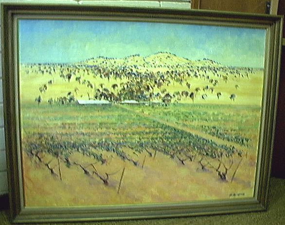 Morris's Vineyard by David Armfield