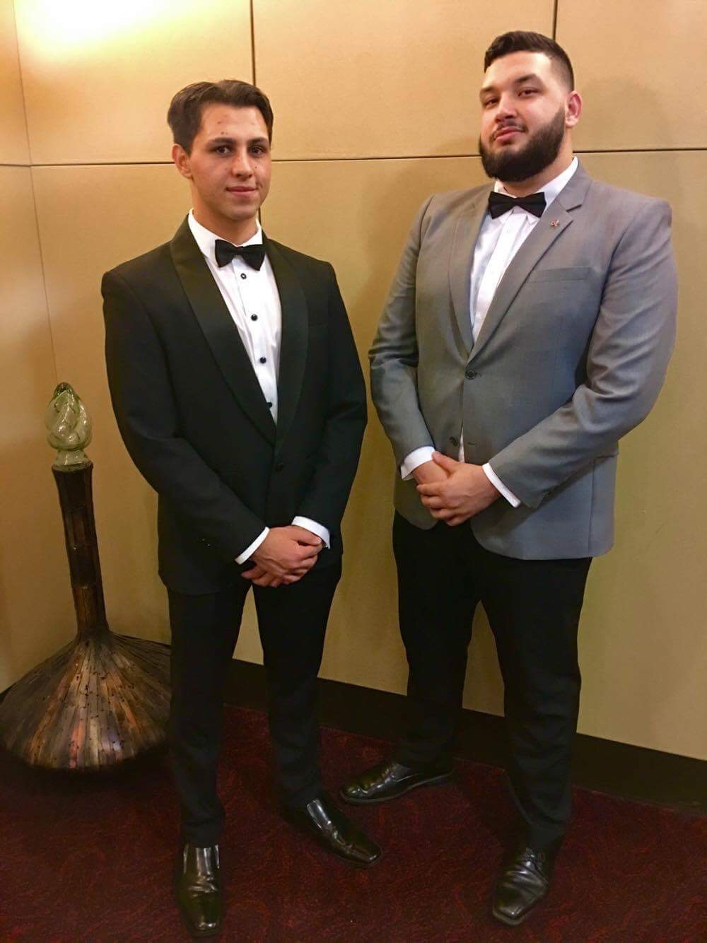 Brothers Jai Cornish-Martin (left) and Malachi Murljacic were both awarded NCP scholarships, and will head to Hong Kong and Thailand respectively. Photo: supplied