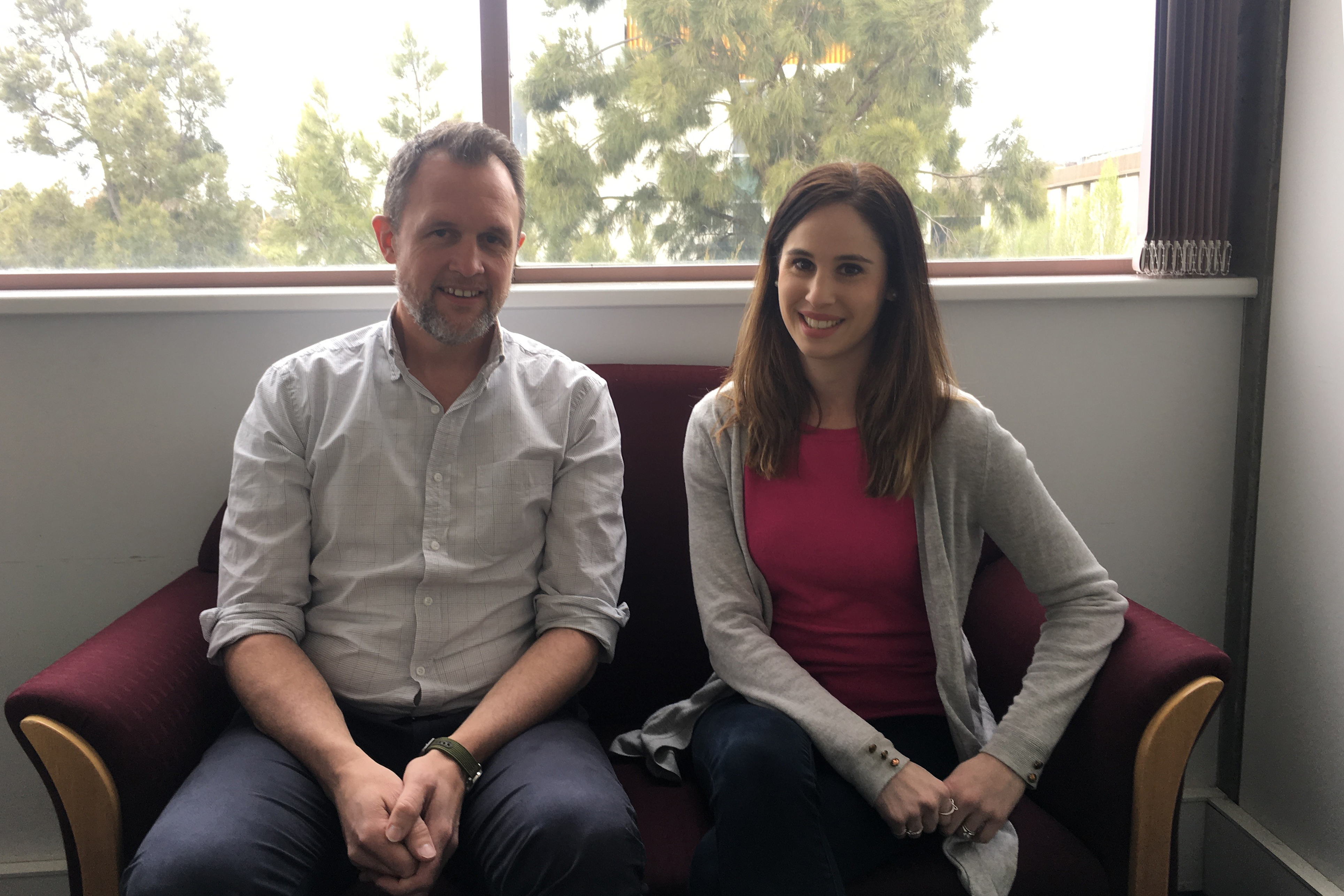 Dr Dean Buckmaster is serving as clinical lead for the WOKE program, while Dr Clare Watsford is student supervisor for its research component.