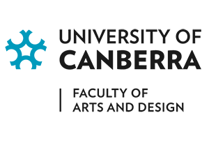 University of Canberra and Facult of Arts and Design logo