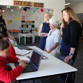 teachers and students