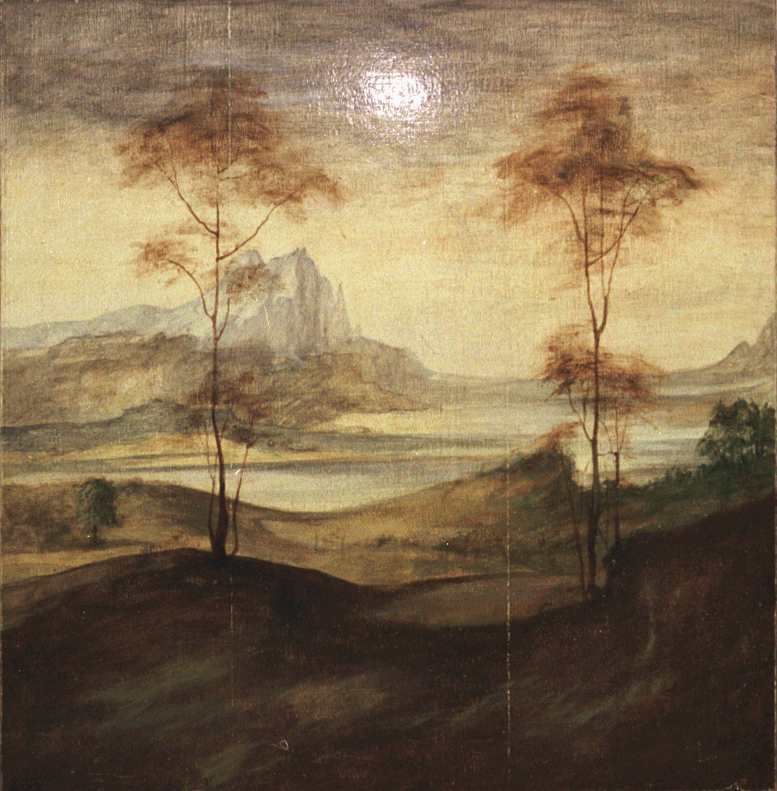 Untitled (two trees) by Elizabeth Kruger