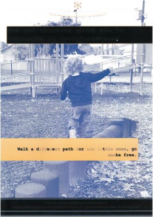 Poster with the heading Are you thinking about who is following in your footsteps?