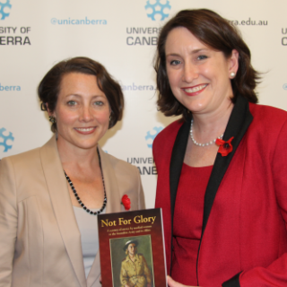UC’s Sharon Mascall-Dare and co-author Susan Neuhaus 