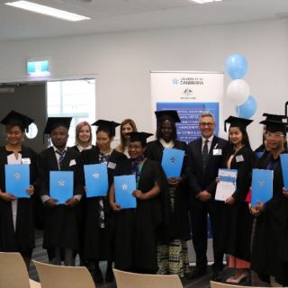Australia Awards students 2018
