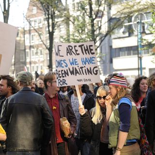 image of peaceful protest