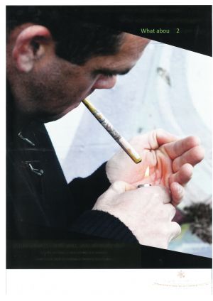 Poster with the heading Would you set fire to $8,000 per year?