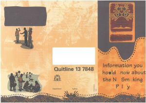 Pamphlet with the heading Information you should know about the No Smoking Policy