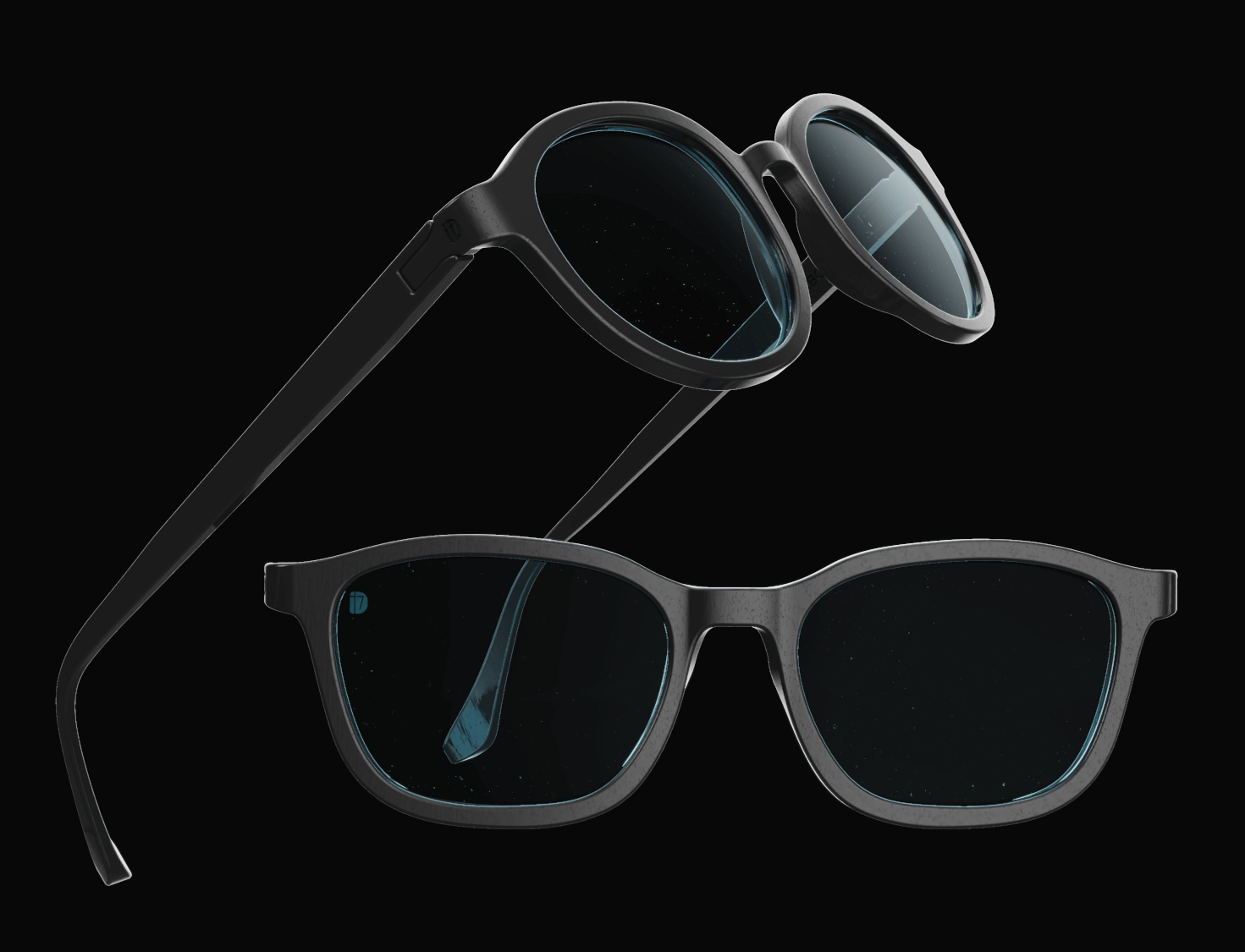 A banner image of the ID7 glasses