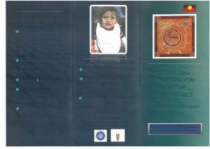 Pamphlet with heading Make 2011 the year you give up the smokes