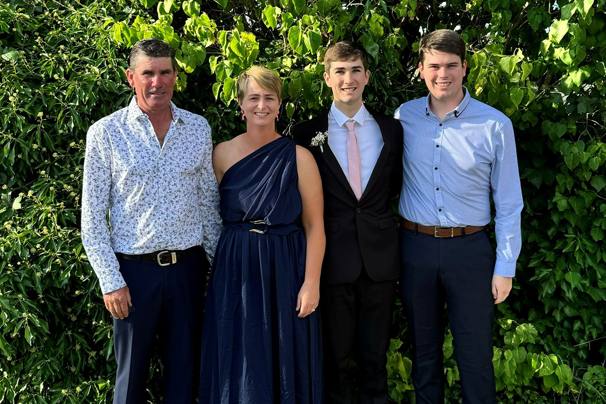 Michael, Tanya, Toby and Joel Tyrrell