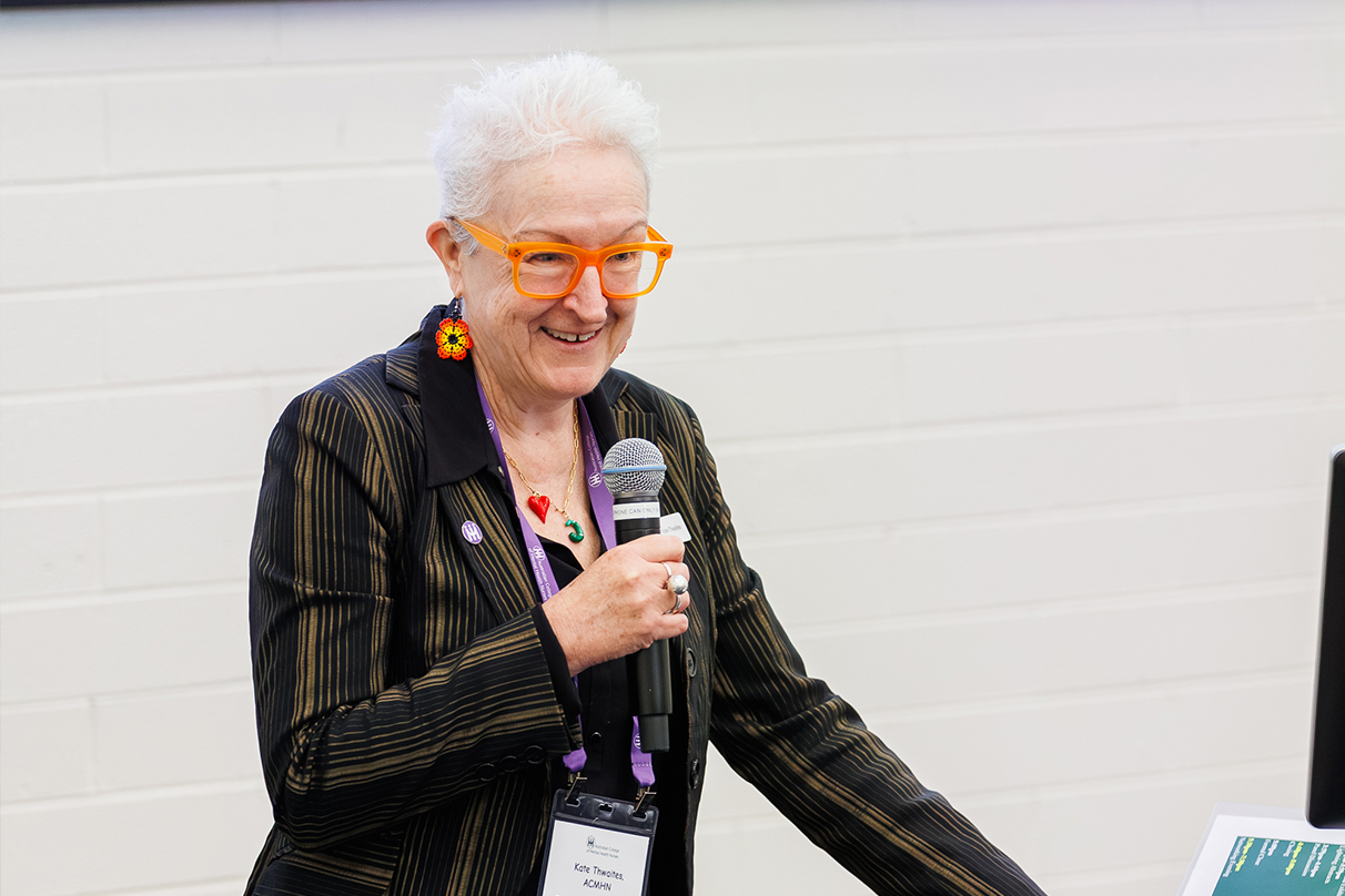Kate Thwaites Kate Thwaites, ACMHN Executive Officer