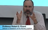 Professor Robert G. Picard hosting the N&MRC seminar
