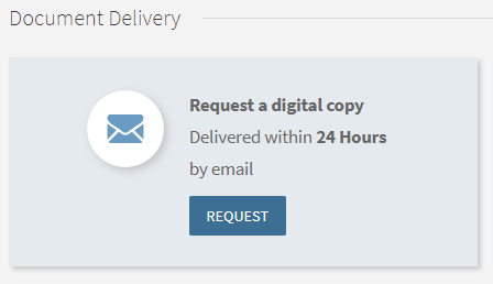 document delivery online request box