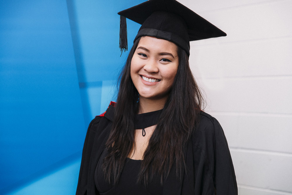 University of Canberra graduate Stella Ruan 