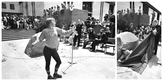 Picture of stone fairy dancing