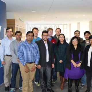 The Winter Research Scholars and their supervisors 