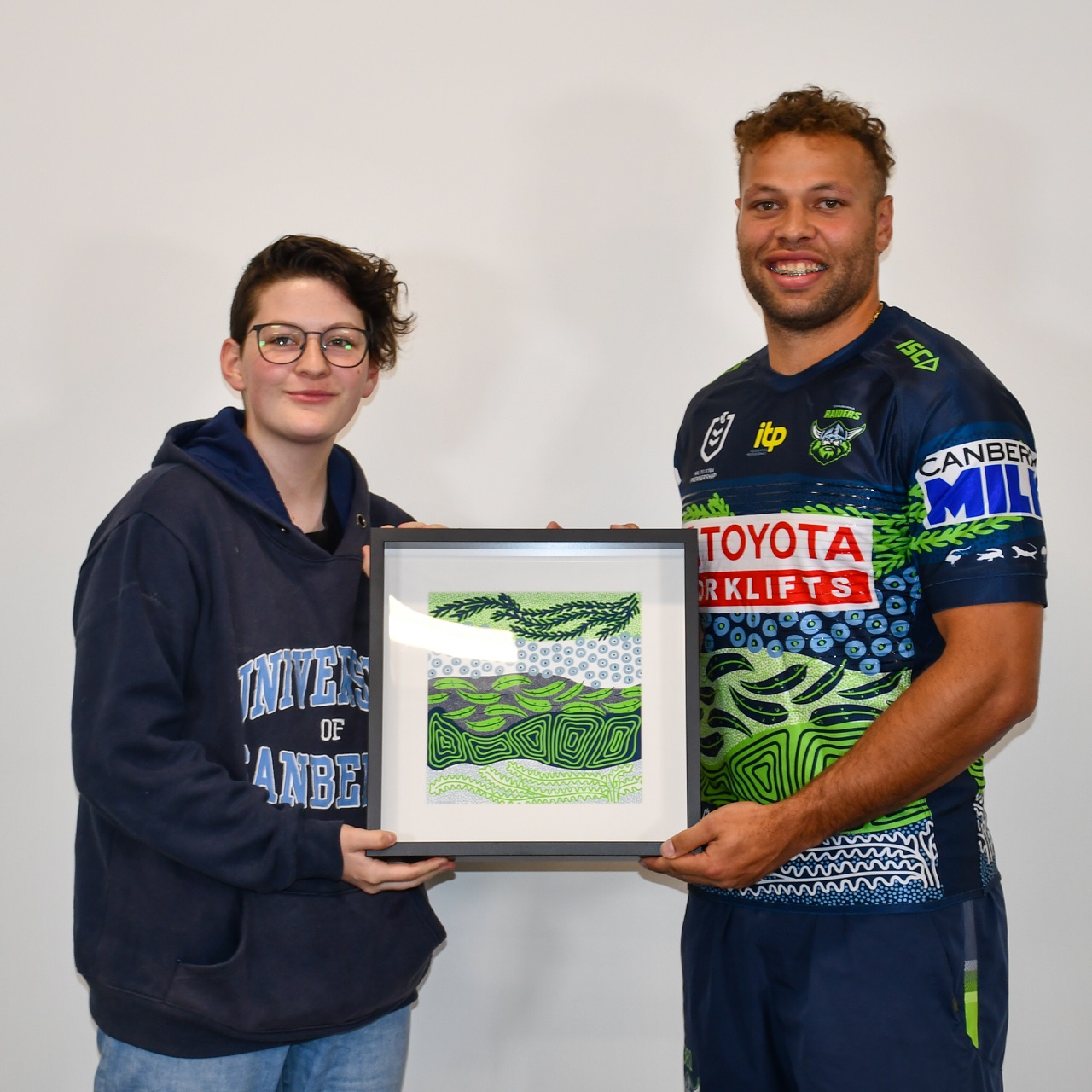 Enduring Connections' - Raiders 2022 Indigenous Jersey
