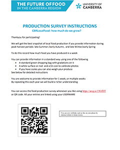 survey instructions