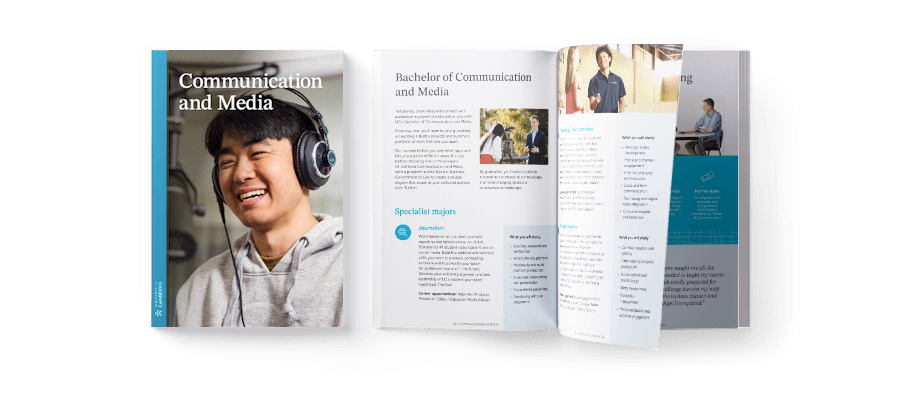 Bachelor of Business online course brochure