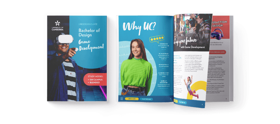 Bachelor of Design Game Development brochure Bachelor of Design Game Development brochure