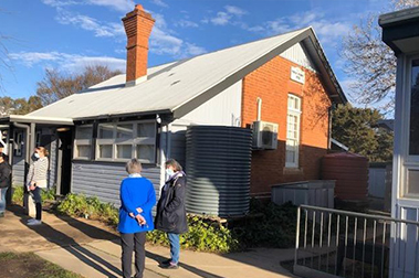 Gundaroo Public School. Photo by Roger Amos