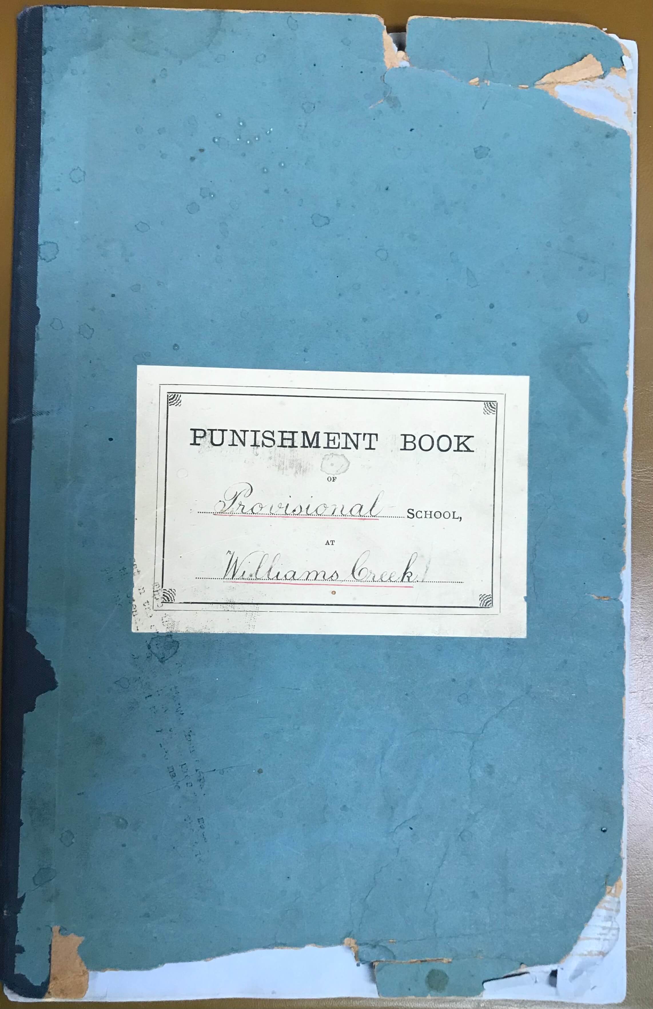 Punishment book