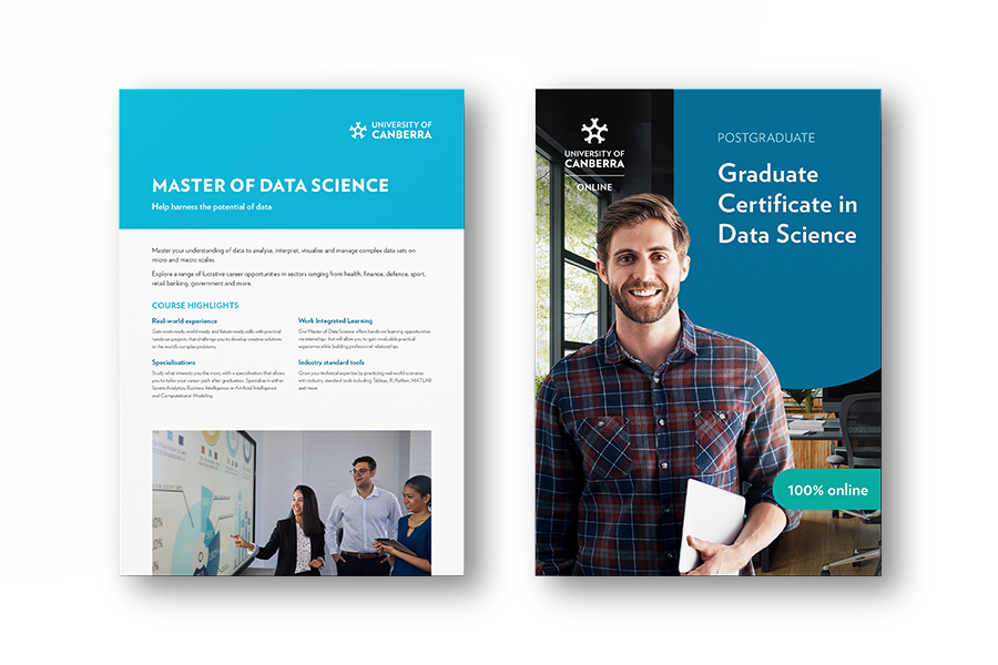 Graduate Certificate in Data Science online course brochure