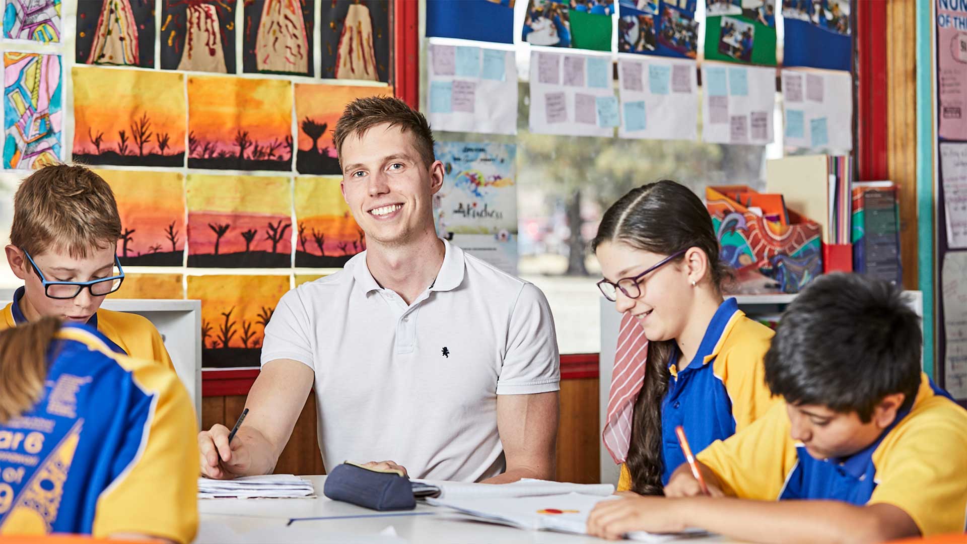 UC student getting hands on experience in the classroom UC student getting hands on experience in the classroom