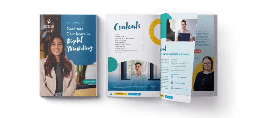 Graduate Certificate in Digital Marketing course brochure