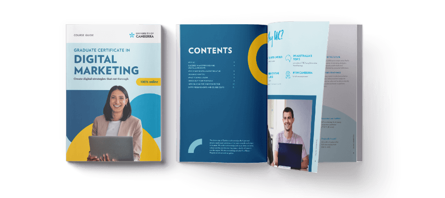 UC's Graduate Certificate in Digital Marketing course guide thumbnail