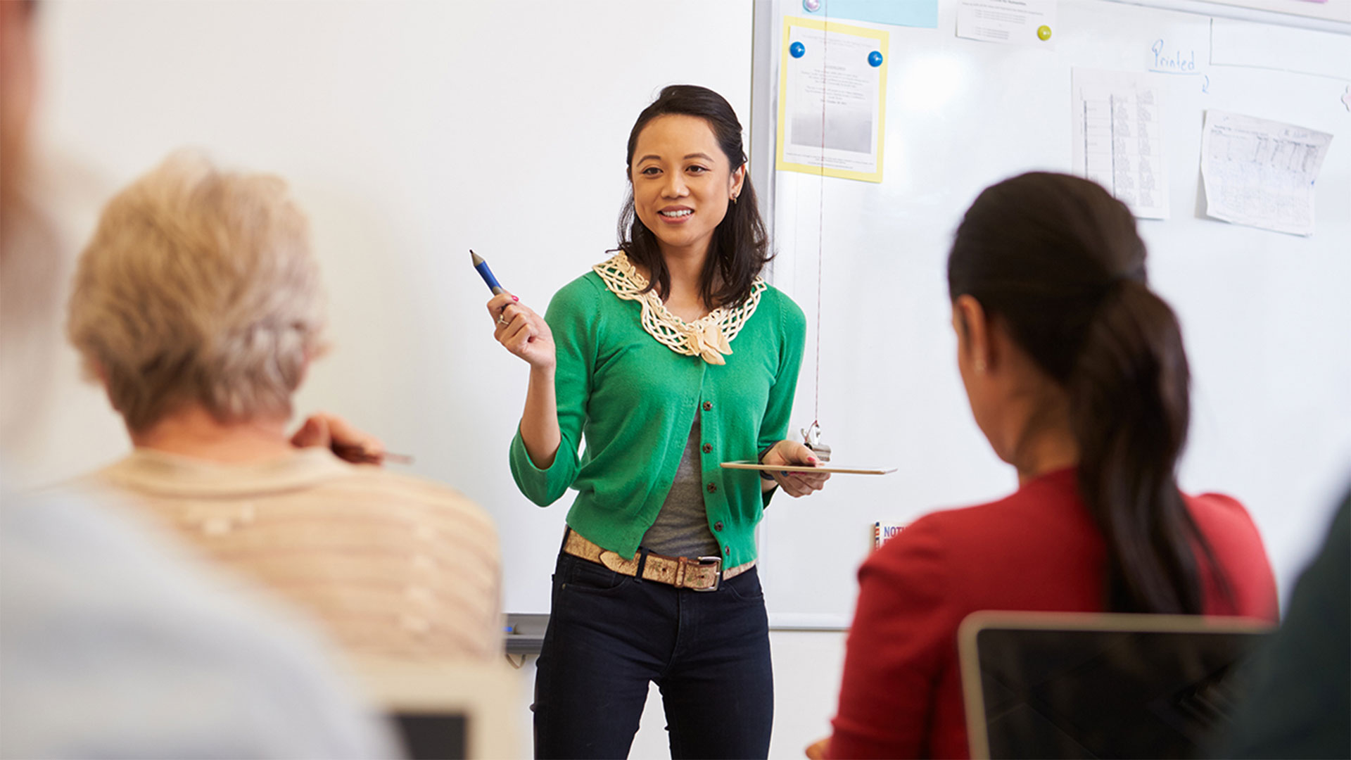 Master of TESOL postgraduate student teaching