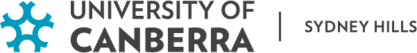 University of Canberra Sydney Hills logo 